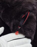 Куртка из кашемира с подкладкой из меха бобра — изображение 3