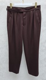 Брюки из шерсти и хлопка