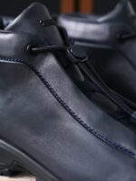 Кроссовки высокие Vetta из натуральной кожи с мехом — изображение 5