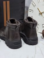 Кроссовки высокие Vetta из натуральной кожи с мехом — изображение 5