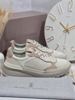 Осенние кроссовки из замши и кожи — изображение 4